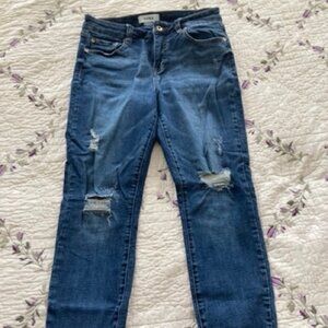 Pistola "Arielle" Distressed Skinny Jean